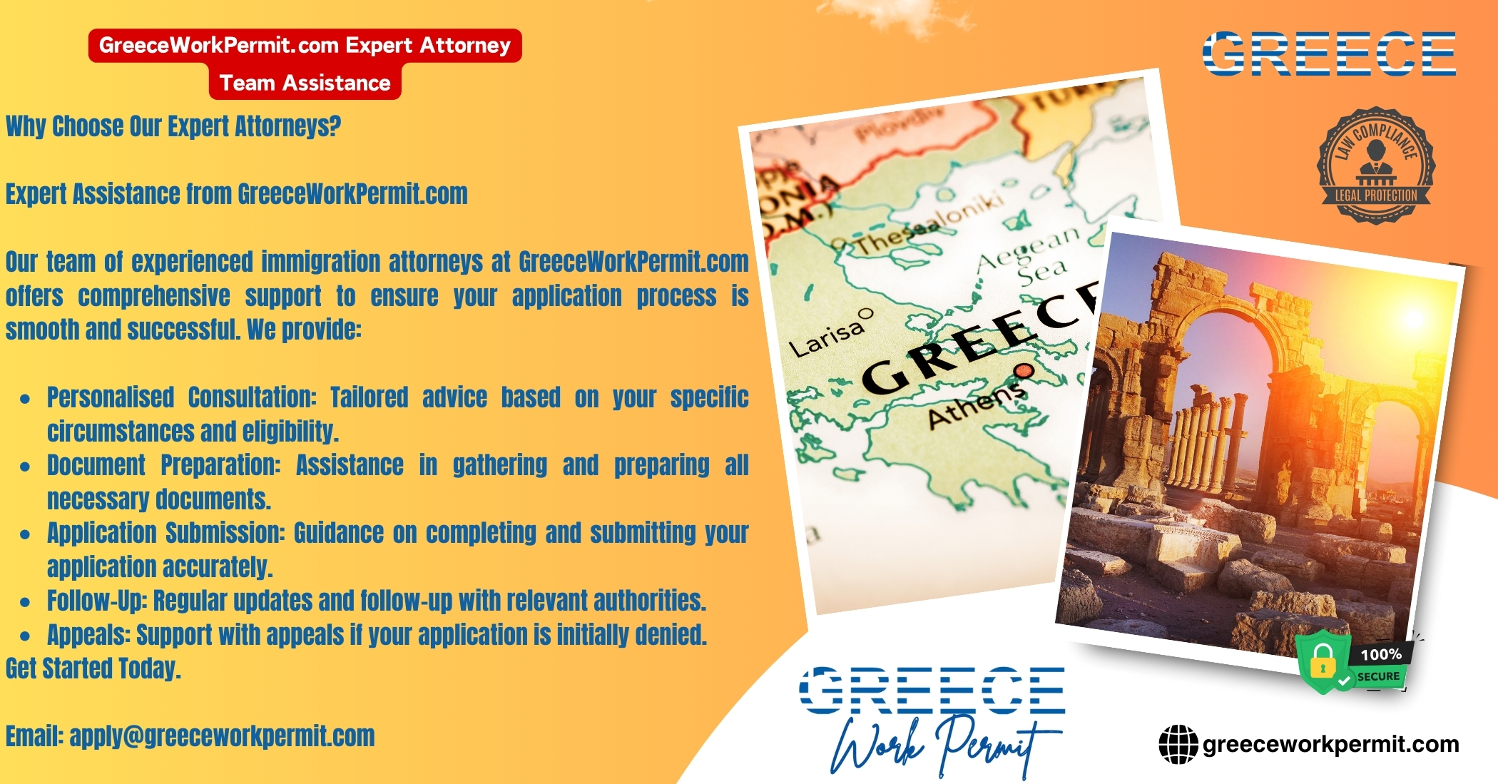 Greece Work Permit and Business Resident Visa Requirements for Tunisian Citizens